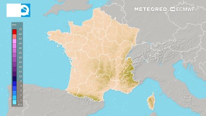 Fortes pluies et orages violents en France !