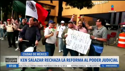 Claudia Sheinbaum reacciona a críticas de Ken Salazar sobre la reforma la judicial