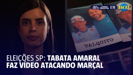 Tabata Amaral ataca Pablo Marçal com vídeo