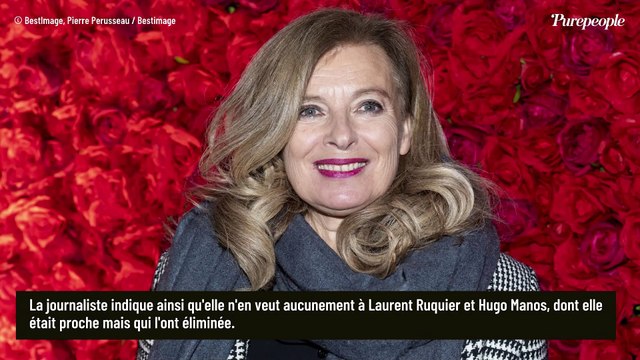 Valérie Trierweiler éliminée des Traîtres par ses amis Laurent Ruquier et Hugo Manos, elle réagit !
