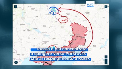 Russia avanza verso Pokrovsk: il respingimento dell'incursione ucraina a Kursk non è la priorità