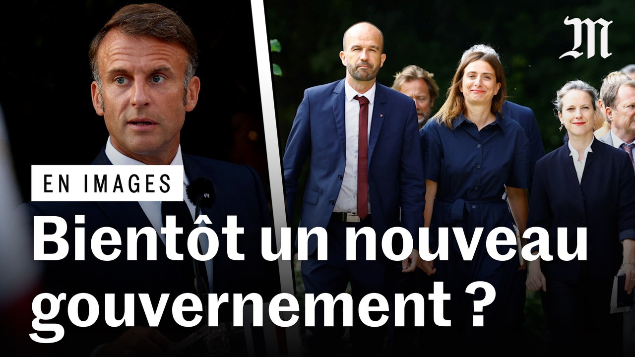 Emmanuel Macron a reçu à l’Elysée les chefs de partis en vue d’un nouveau gouvernement