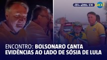 Bolsonaro viraliza em ato com sósia de Lula ao som de ‘Evidências’