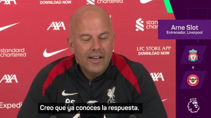 Arne Slot: "¿Mamardashvili? Si hay a un acuerdo tendrán noticias nuestras"