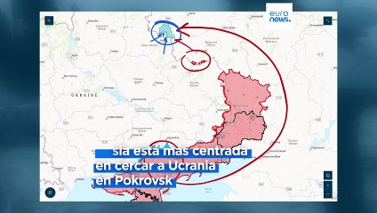 Rusia mueve algunas unidades a Kursk sin dejar la intensidad con la que presiona en Donetsk