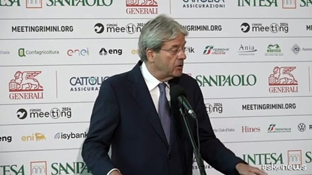 Gentiloni: su Pnrr 'sovietico' da Giorgetti una battuta, lo conosco