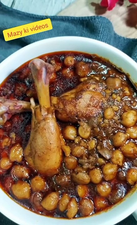 چکن چنے ریسپی 