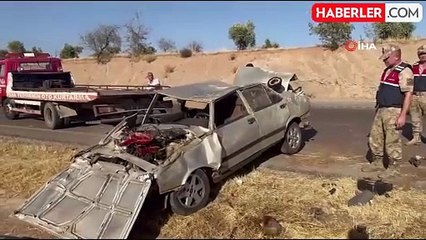 Alkollü sürücünün kullandığı araç bariyerlere çarparak takla attı: 1 yaralı