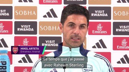 Arteta défend Sterling, mis au placard à Chelsea