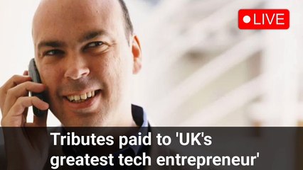 Tributes paid to 'UK's greatest tech entrepreneur' | BBC London