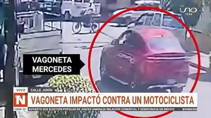Un menor de edad usaba el Mercedes Benz que  provocó un multiple accidente
