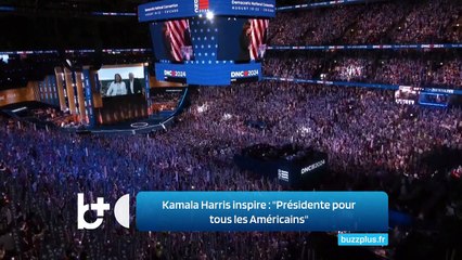 Kamala Harris inspire : "Présidente pour tous les Américains"