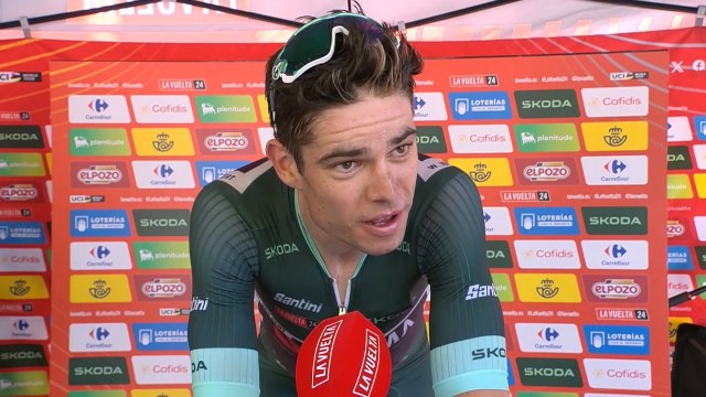 Cycling - La Vuelta 2024 - Wout Van Aert : Sepp Kuss did an amazing job... I had goosebumps