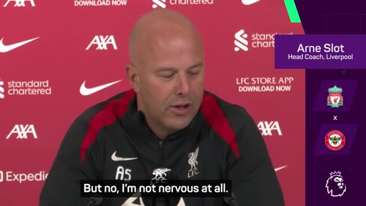Slot 'not nervous' ahead of first league game at Anfield