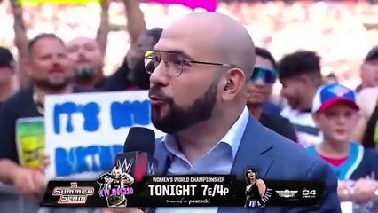 SummerSlam Panel discussion about Liv Vs Rhea