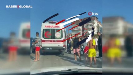Yalova’da ticari taksi ile otomobil çarpıştı: 5 yaralı