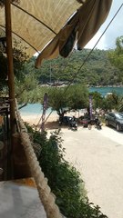 summer 2024 Ithaca beach Sarakiniko