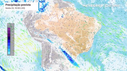 Frente fria avança do Sul para o Sudeste, mas neve pode acontecer no fim de semana