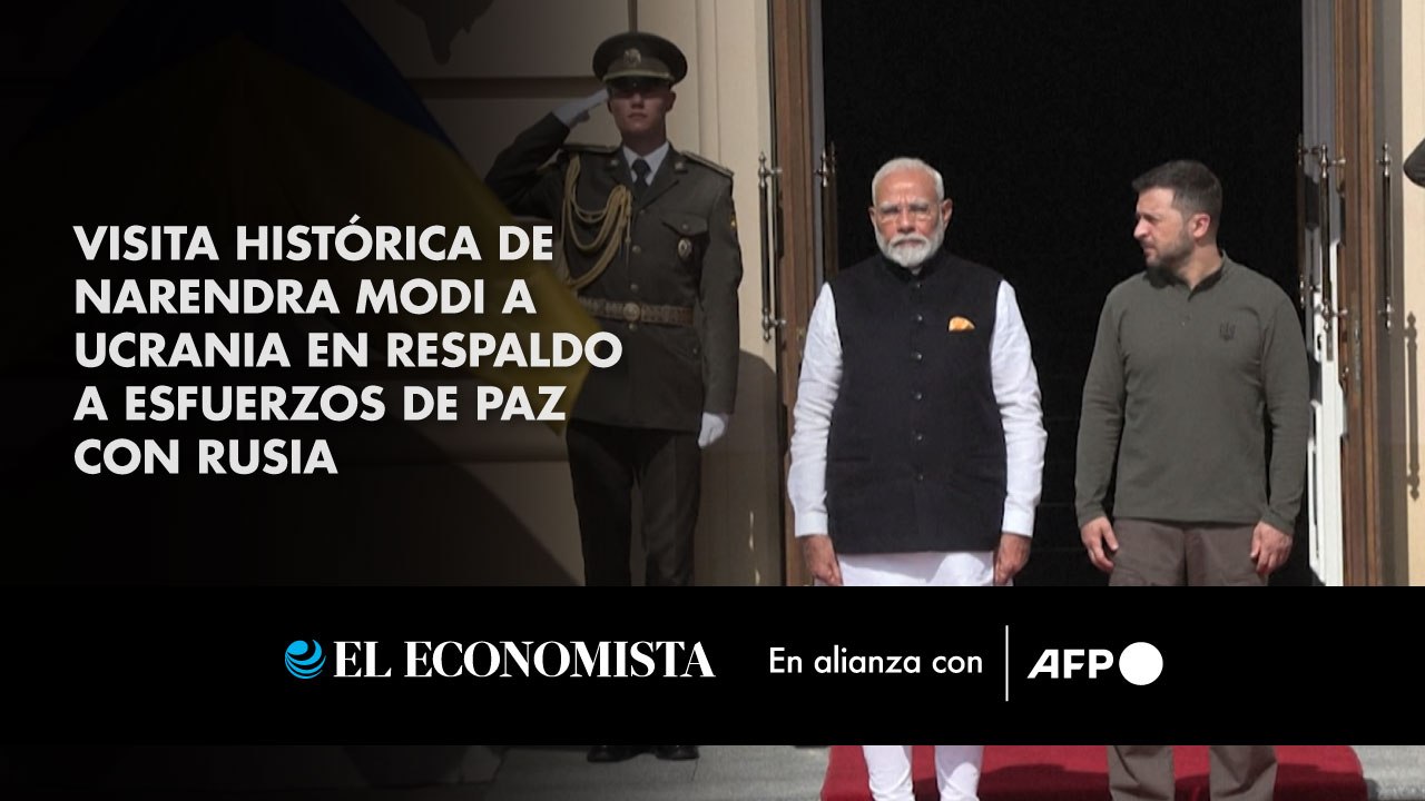 Visita histórica de Narendra Modi a Ucrania en respaldo a esfuerzos de paz con Rusia