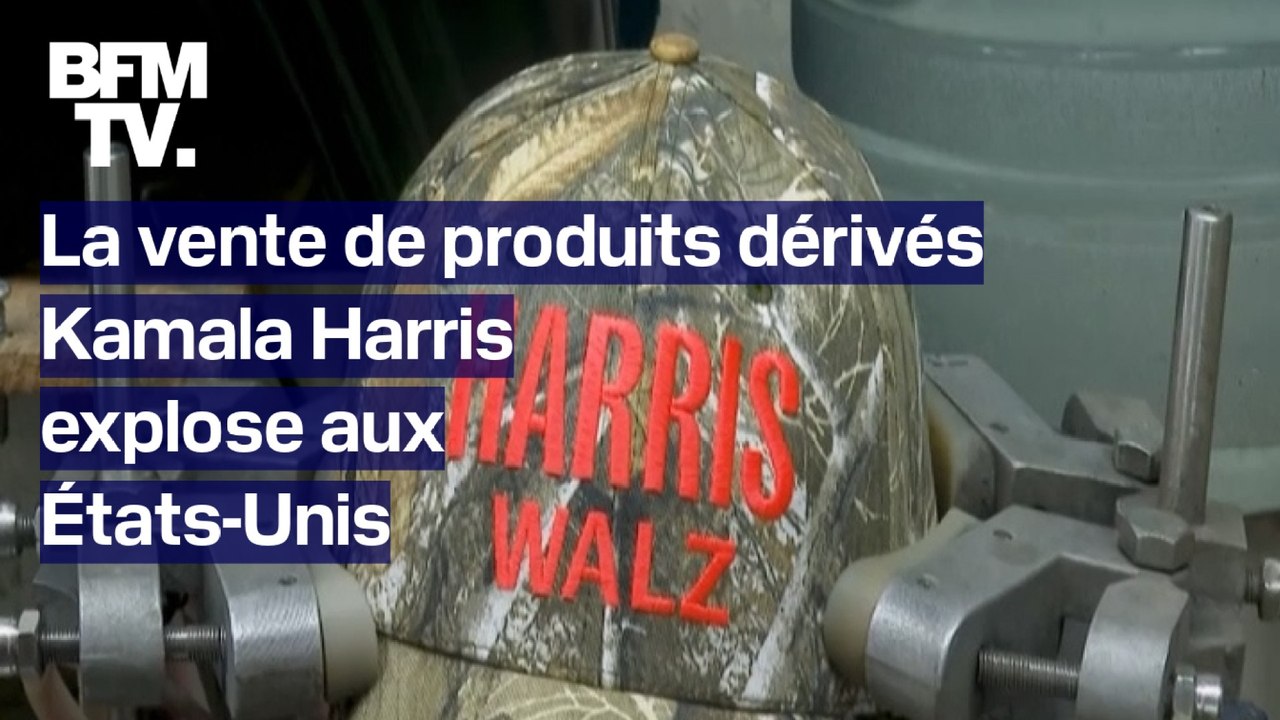 "Depuis Barack Obama, nous n'avons pas vu un tel engouement": ce fabricant de casquettes siglées Kamala Harris se félicite de la hausse de ses ventes