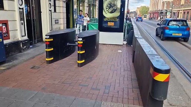 West Street Sheffield: Barriers installed on party street in the interest of safety