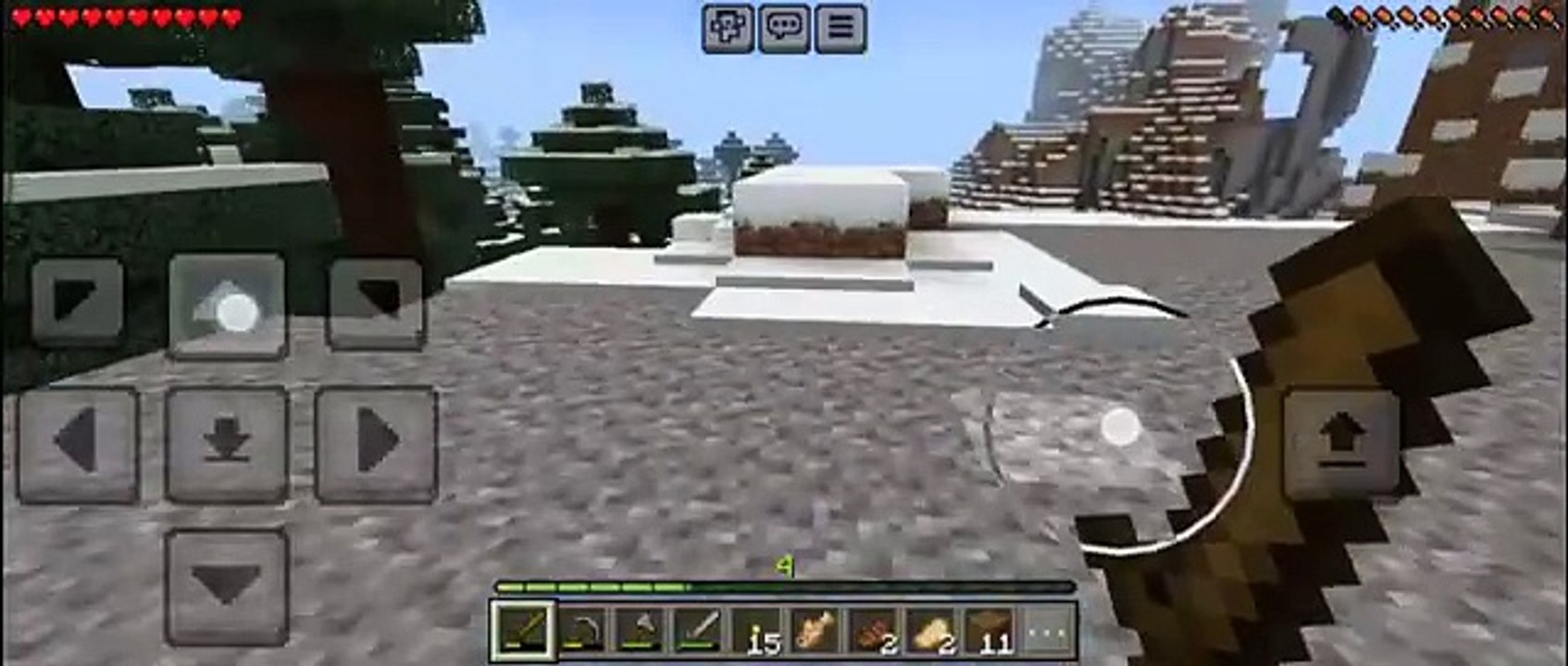 MINECRAFT (VERSION ANDROID) FR #4 - J'ai vu un village dans notre aventure Minecraft