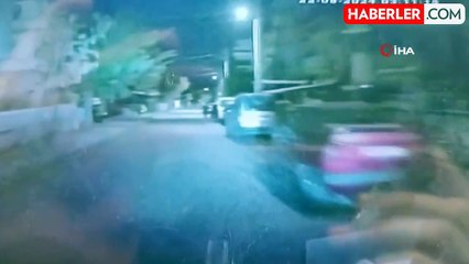 Bekçilerden kaçan şüpheliyi taksici yakaladı