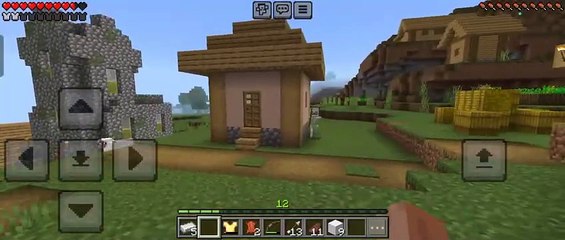 MINECRAFT (VERSION ANDROID) FR #5 - J'ai emménagé dans le village et avancement dans l'aventure