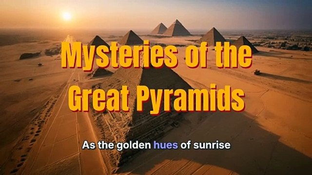 Mysteries of the Great Pyramids