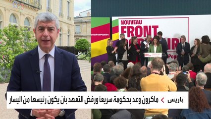 ماكرون ما زال حائرا بشأن تشكيل الحكومة بعيدا عن اليسار