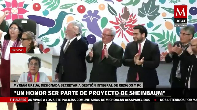 Myriam Urzúa busca promover cultura de la prevención como titular de Protección Civil