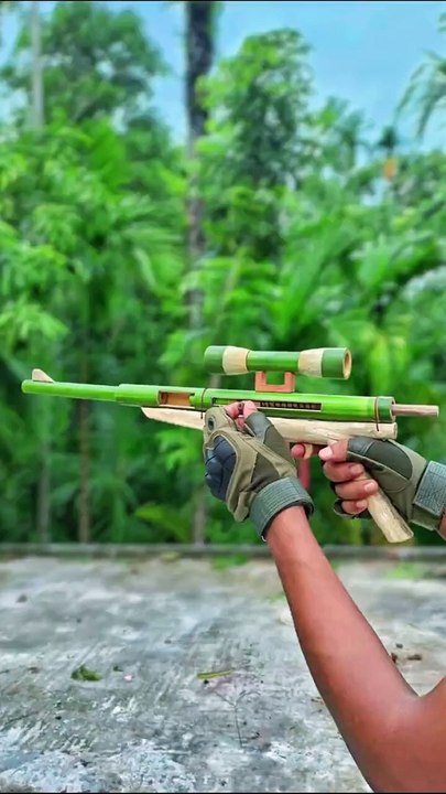 Bamboo creations with archer #bamboo #Diy #Slingshots #Bambooart,,