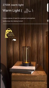 New LED Camping Light Type-c Rechargeable Portable Night Light With High Transparency And Anti Drop Creative Atmosphere Light