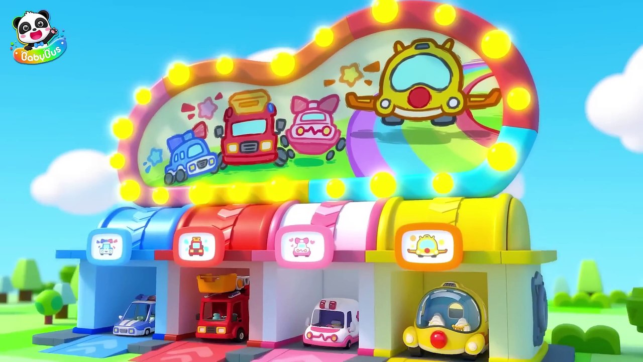 Wheels On The Animal Bus ｜ Car Washing Machine ｜ N..