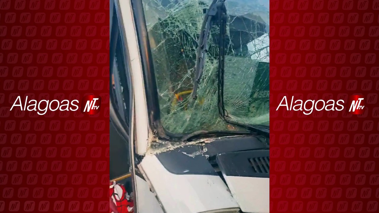 Ônibus com paciêntes da saúde de São Miguel dos Campos sofre acidênte em Maceió