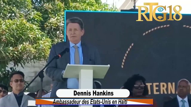 Responsab yo nan Otorite Pòtyè Nasyonal nan tèt kole ak USAID lanse travay reyabilitasyon pò Okap la