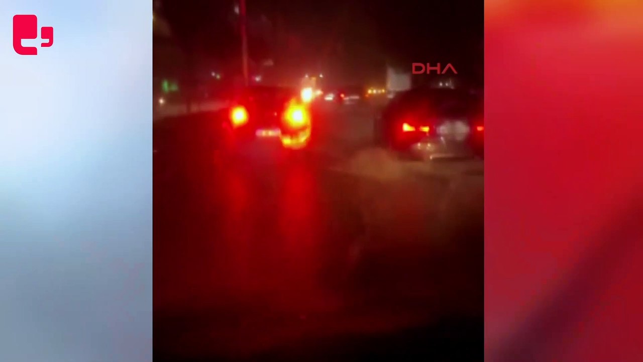 Aksaray’da şiddetli yağış: Cadde ve sokaklar göle döndü