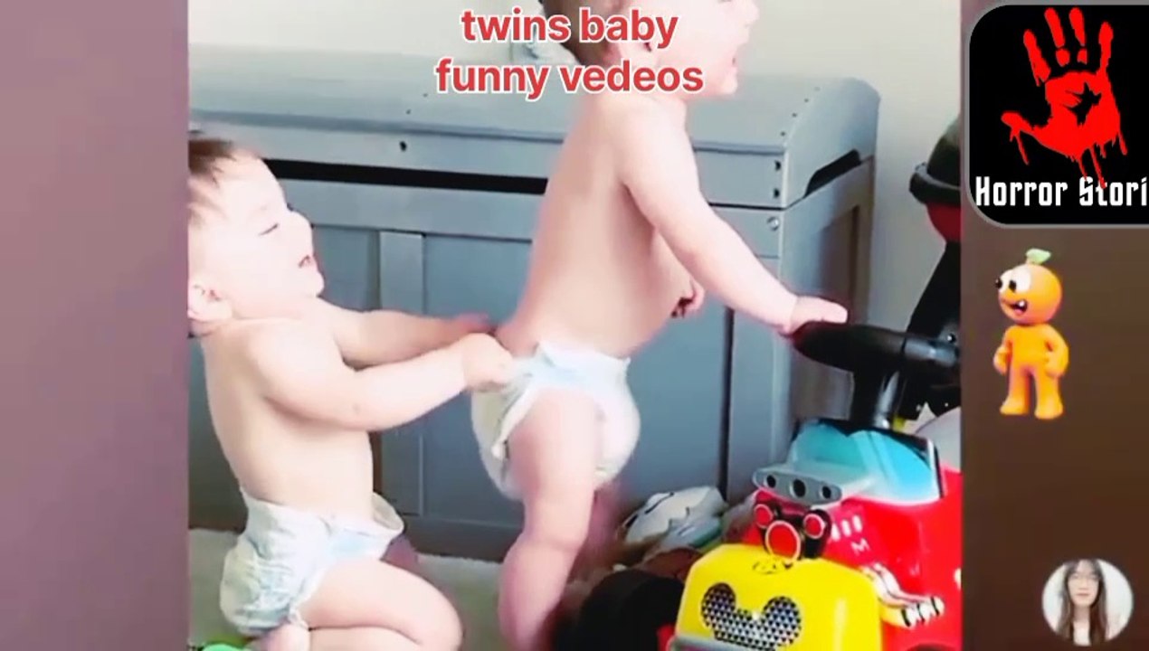 TOP Trending baby : funny twins vedeos 5 minutes fail @Realhorrorstorieswithhasan