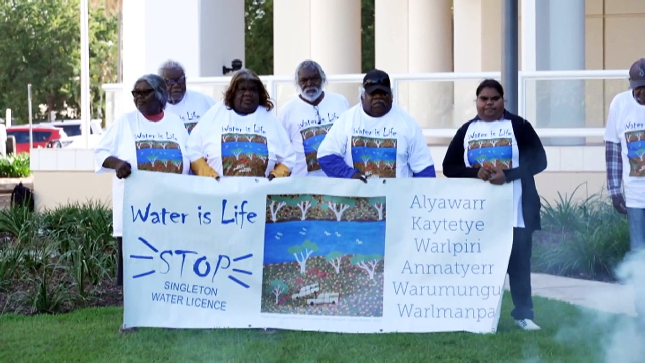 Native Title holders fight against Water Licence granted to Agribusiness