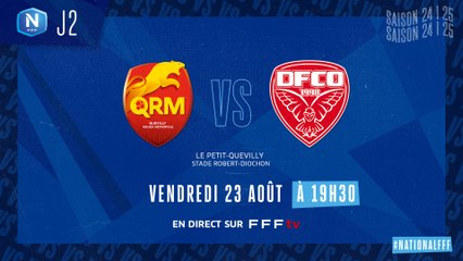 J2 I Quevilly Rouen Métropole - Dijon FCO (2-1)