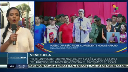 Masiva movilización venezolana en respaldo a la ley contra el fascismo de la AN
