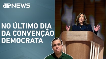 Kamala Harris é confirmada  como candidata à Presidência dos Estado Unidos