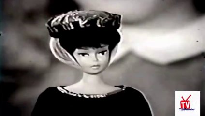 1960s Barbie and Ken toy theater TV commercial