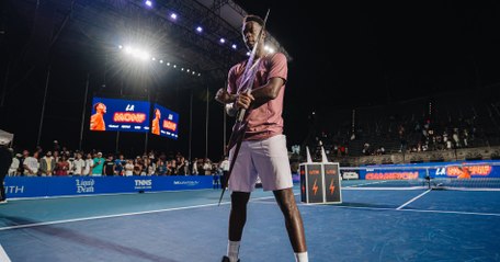 VIDEO: "La Monf" Gaël Monfils wins his first UTS in New York