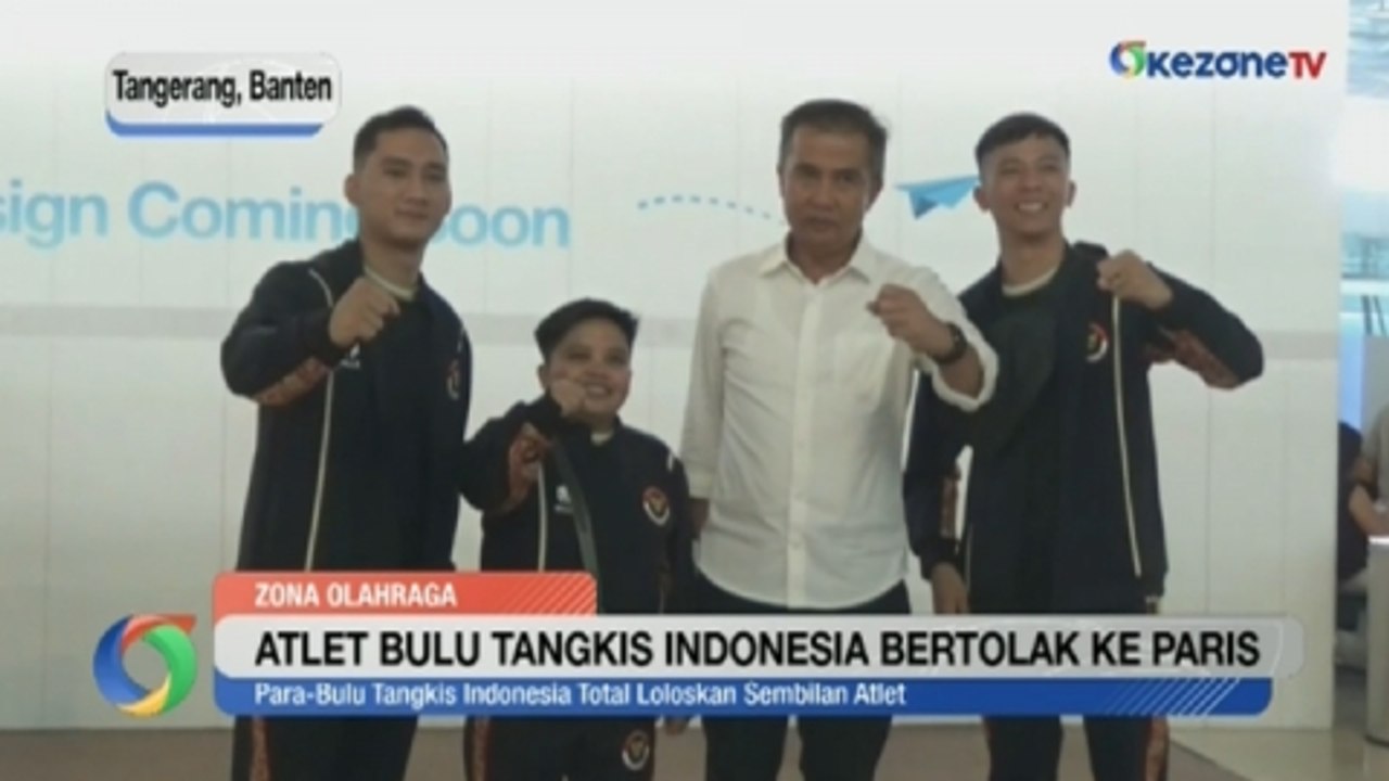 Atlet Para Bulutangkis Indonesia Bertolak ke Paris untuk Paralimpiade Paris 2024