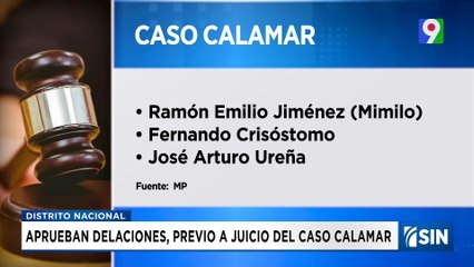 Nueve los acuerdos aprobados por el tribunal en el caso Calamar | Emisión Estelar SIN