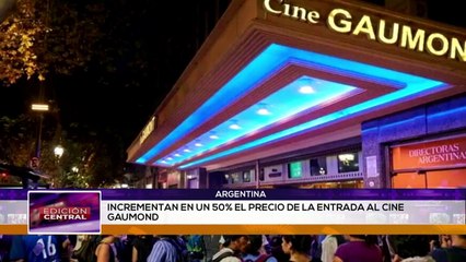 ARGENTINA | Aumentan el precio de la entrada al cine CULTURA EDICIÓN CENTRAL 23-08-2024