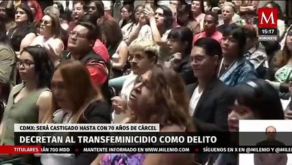 Decretan al transfeminicidio como un delito en CdMx; será castigado hasta con 70 años de cárcel