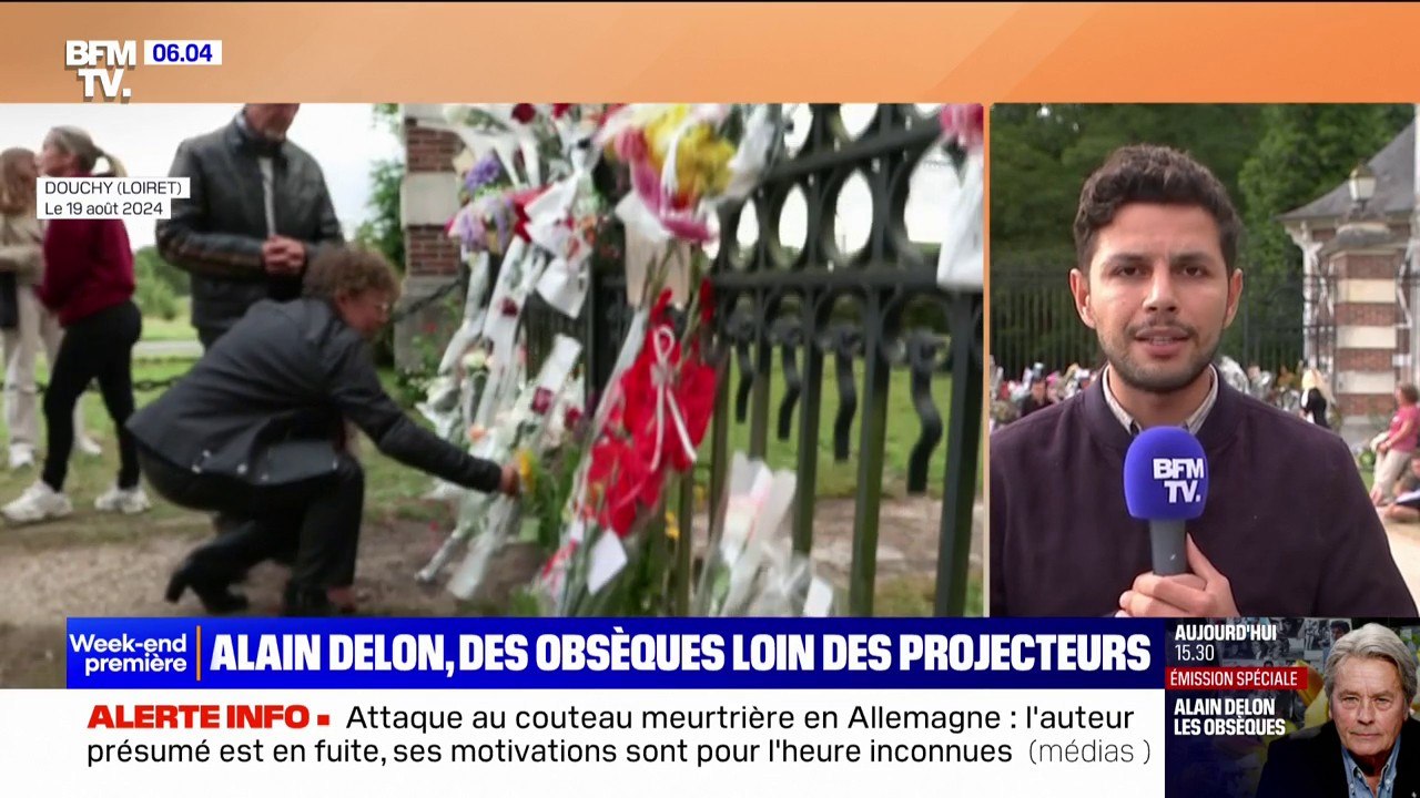 Alain Delon: des obsèques à Douchy (Loiret) ce samedi, loin des projecteurs