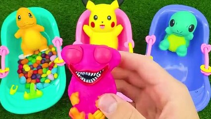 Oddly Satisfying ASMR _ I Mixed All My Candy in Bathtubs with Skittles M&m’s Slime and Kinetic Sand